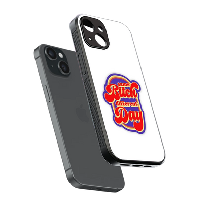 Sassy Mood sleek iphone 13 cover with tempered glass back and TPU edges