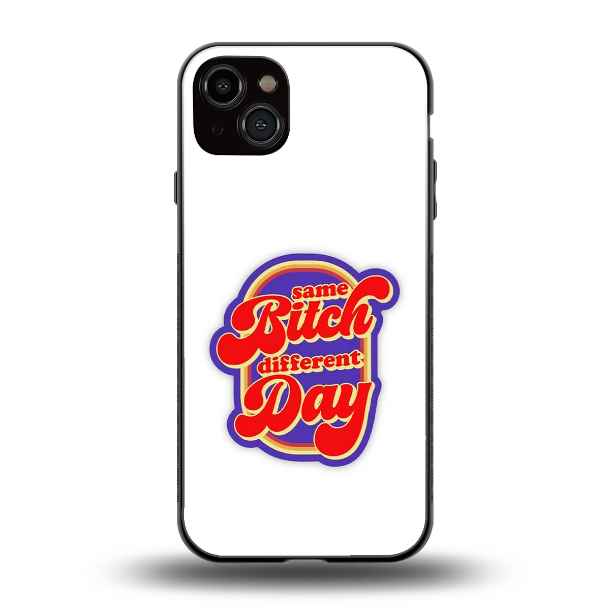 Sassy Mood back phone cover | glass case for iphone 14 plus