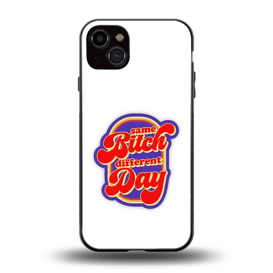 Sassy Mood back phone cover | glass case for iphone 14 plus