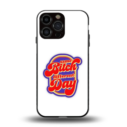 Sassy Mood back phone cover | glass case for iphone 15 pro max