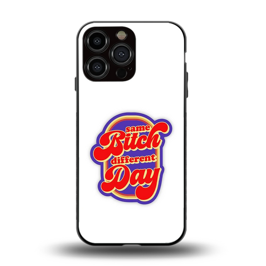 Sassy Mood back phone cover | glass case for iphone 15 pro max