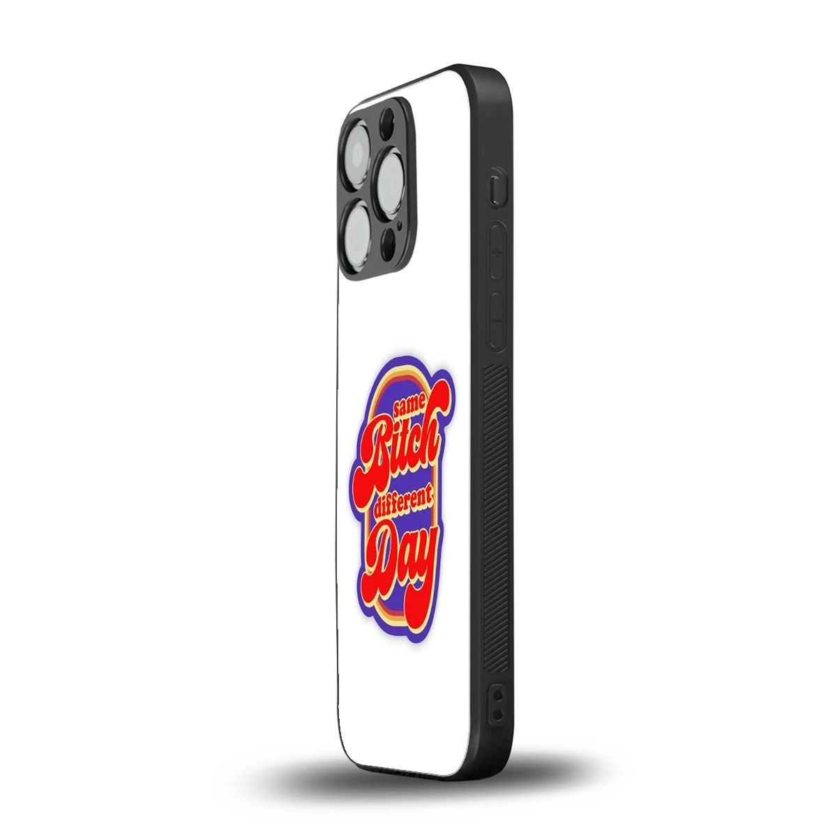 Sassy Mood iphone 15 pro mobile cover | shockproof glass phone case