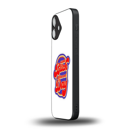 Sassy Mood iphone 16 plus mobile cover | shockproof glass phone case