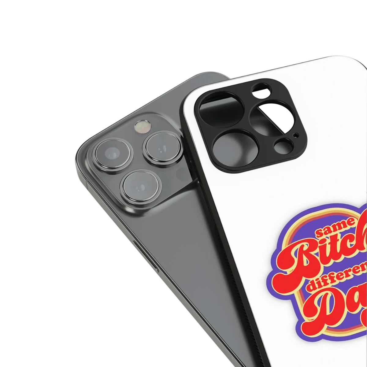 Sassy Mood stylish phone case for iphone 14 plus | glossy glass and slim fit