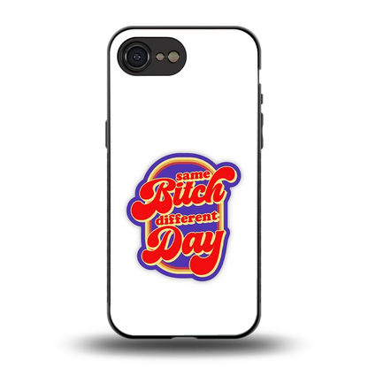 Sassy Mood back phone cover | glass case for iphone 16e