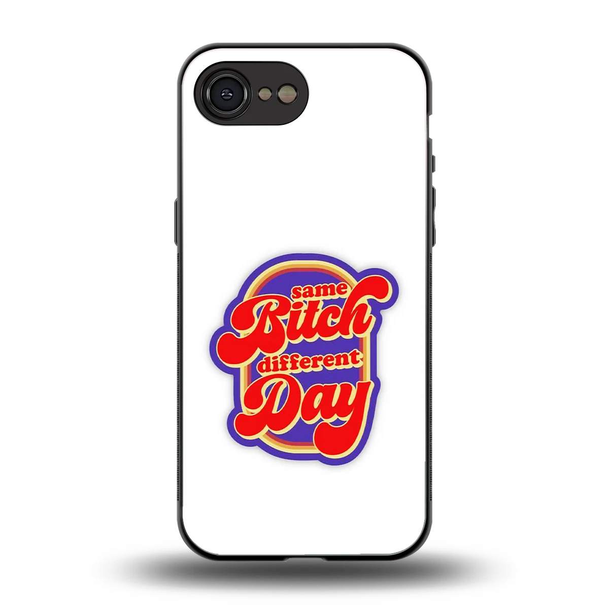 Sassy Mood back phone cover | glass case for iphone 17e