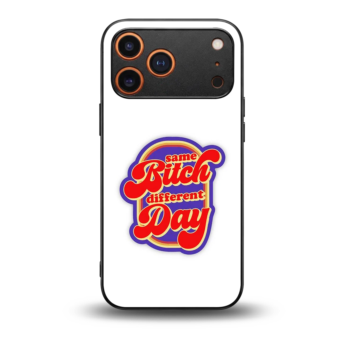 Sassy Mood back phone cover | glass case for iphone 17 pro