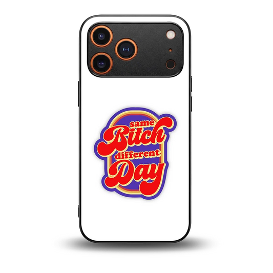 Sassy Mood back phone cover | glass case for iphone 17 pro max