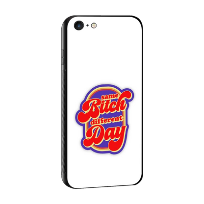 Sassy Mood sleek iphone 6s cover with tempered glass back and TPU edges