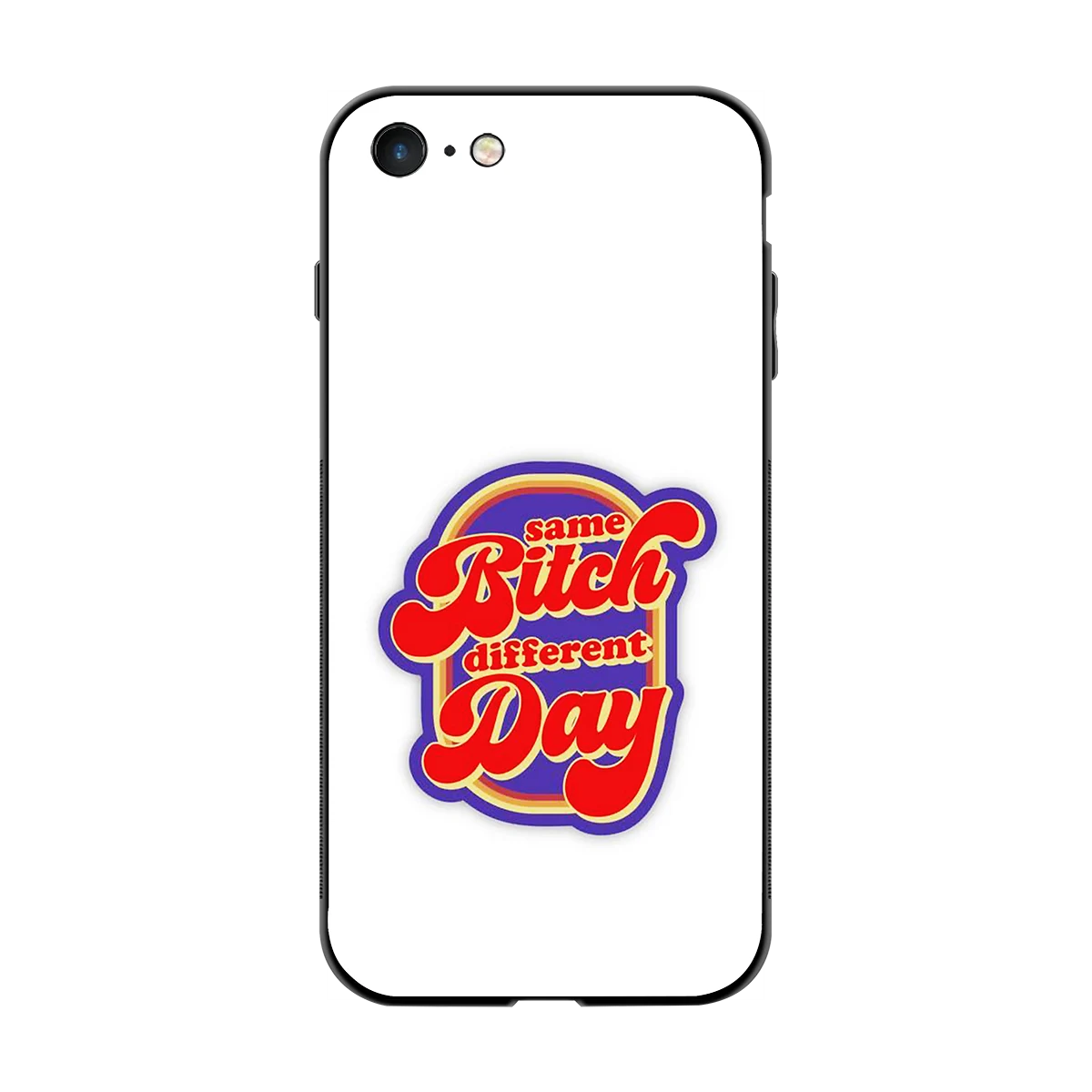 Sassy Mood back phone cover | glass case for iphone 7