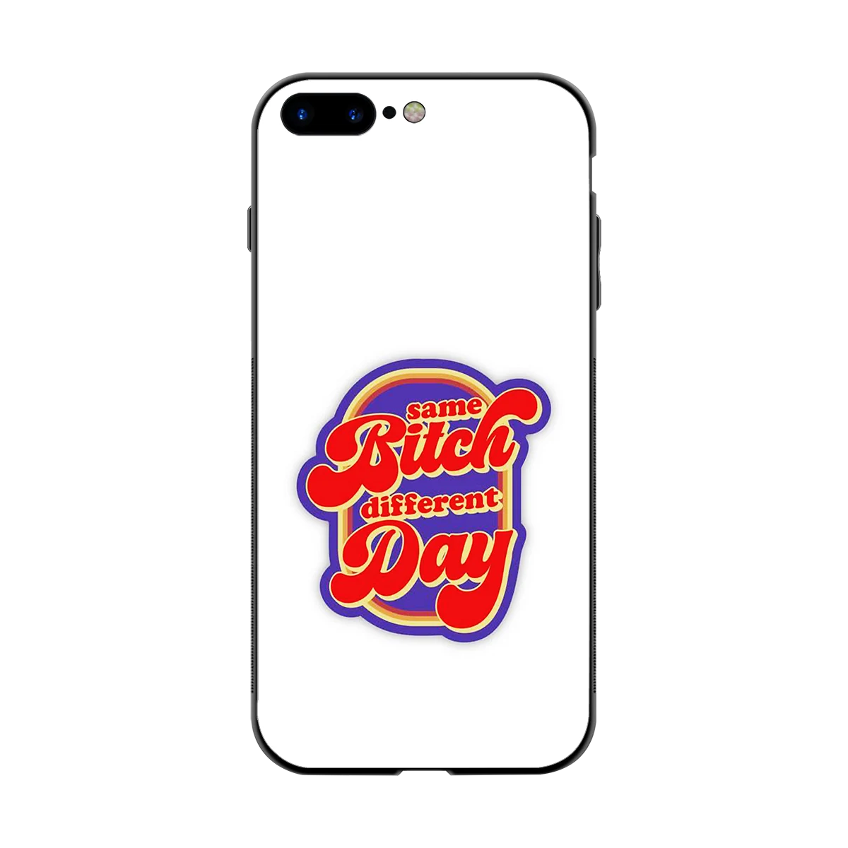 Sassy Mood back phone cover | glass case for iphone 8 plus