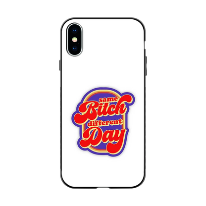 Sassy Mood back phone cover | glass case for iphone xs