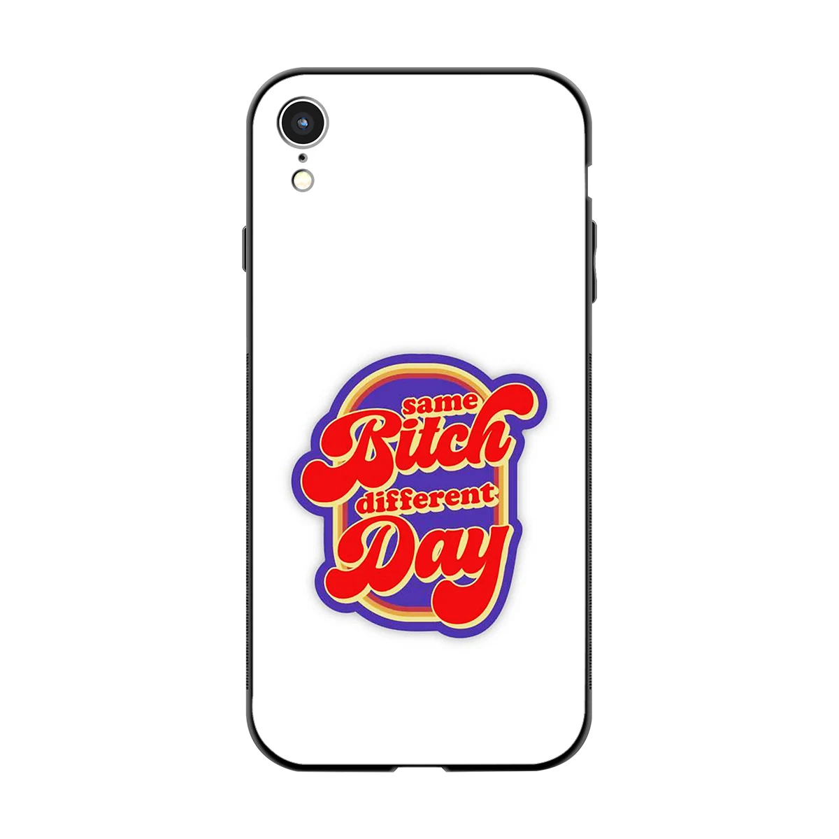 Sassy Mood back phone cover | glass case for iphone xr