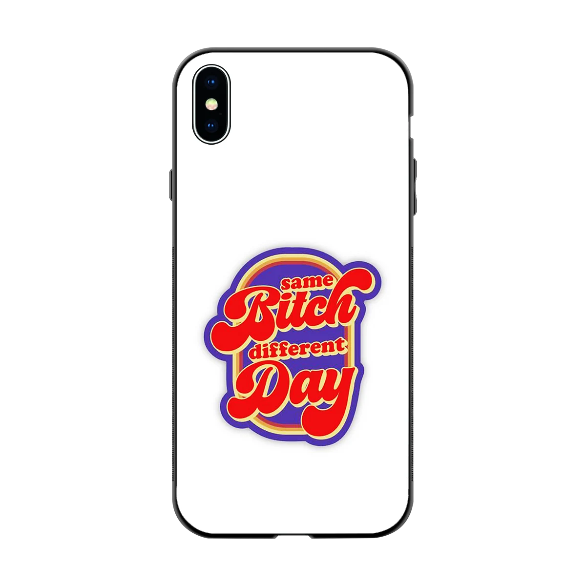 Sassy Mood back phone cover | glass case for iphone xs max