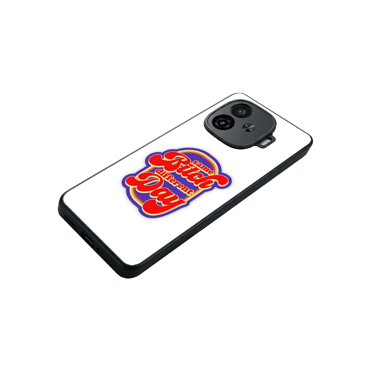 Sassy Mood stylish phone case for iqoo neo 10r 5g | glossy glass and slim fit