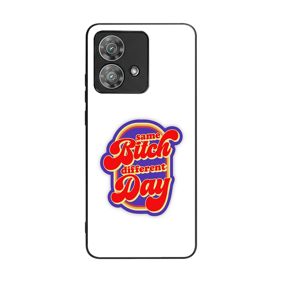 Sassy Mood back phone cover | glass case for motorola edge 40 neo 5g