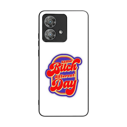 Sassy Mood back phone cover | glass case for motorola edge 40 neo 5g