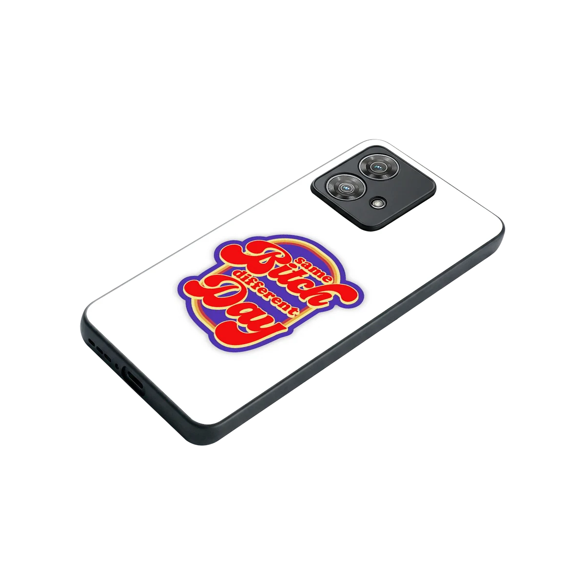 Sassy Mood stylish phone case for motorola edge 40 neo 5g | glossy glass and slim fit