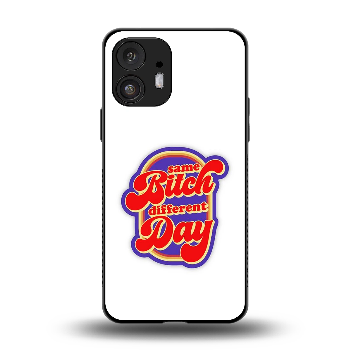 Sassy Mood back phone cover | glass case for nothing phone 2