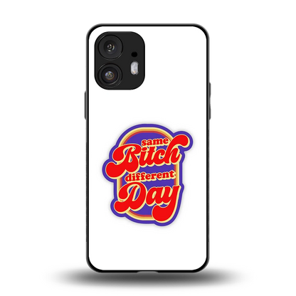 Sassy Mood back phone cover | glass case for nothing phone 2