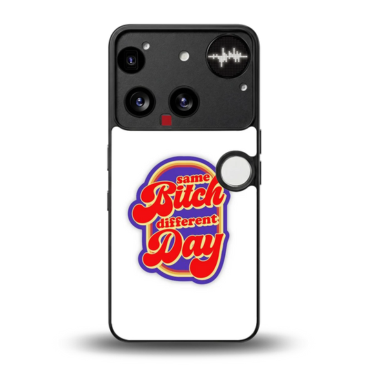 Sassy Mood back phone cover | glass case for nothing phone 3