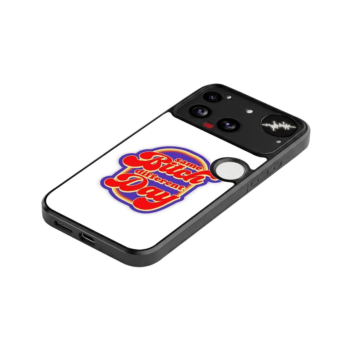 Sassy Mood stylish phone case for nothing phone 3 | glossy glass and slim fit