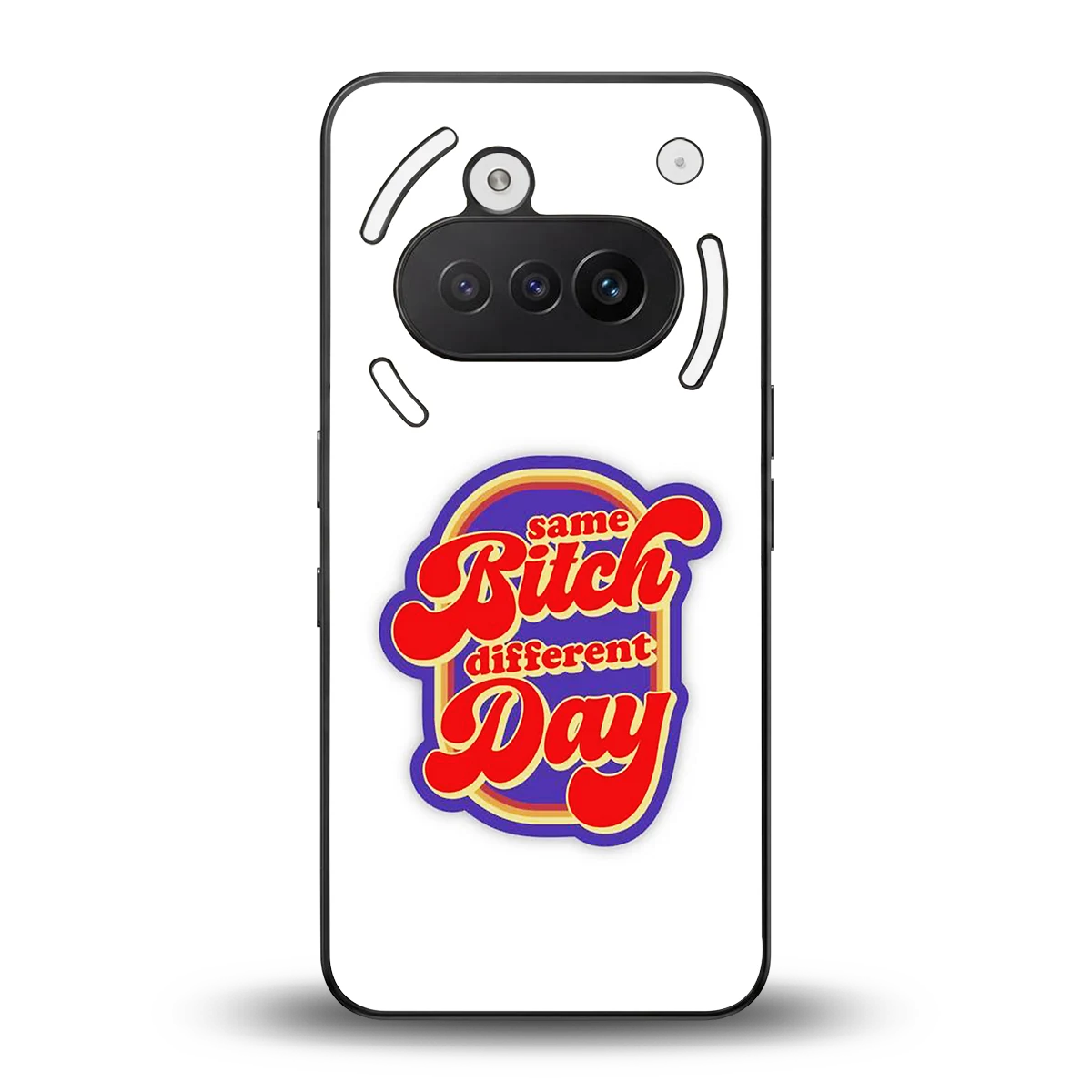 Sassy Mood back phone cover | glass case for nothing phone 3a
