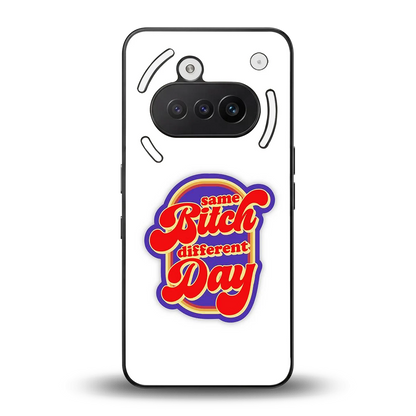 Sassy Mood back phone cover | glass case for nothing phone 3a