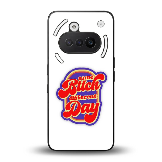 Sassy Mood back phone cover | glass case for nothing phone 3a