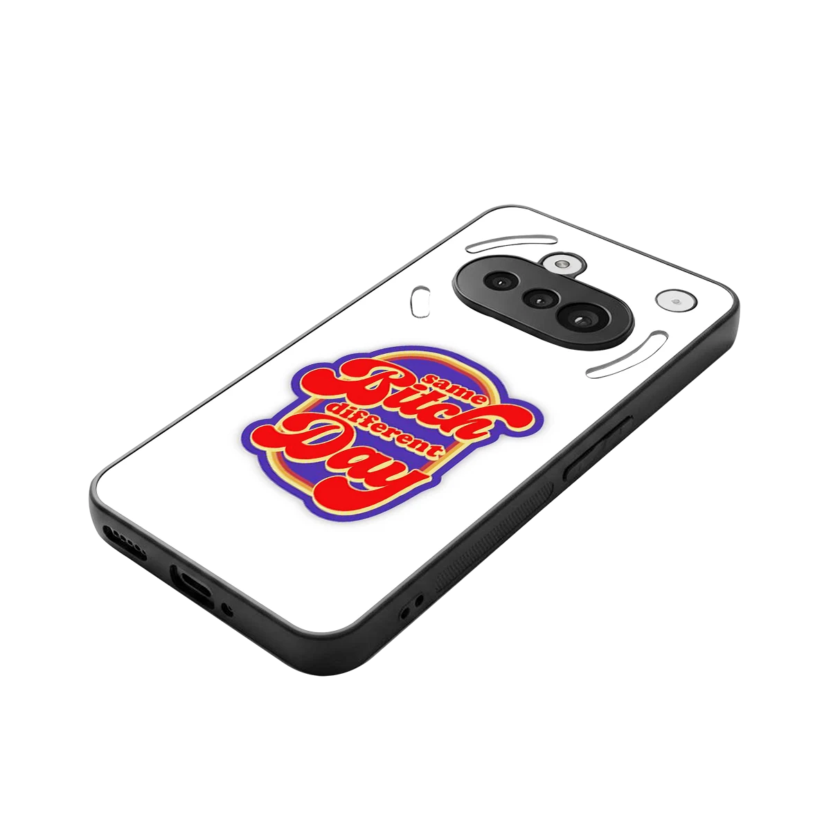 Sassy Mood stylish phone case for nothing phone 3a | glossy glass and slim fit