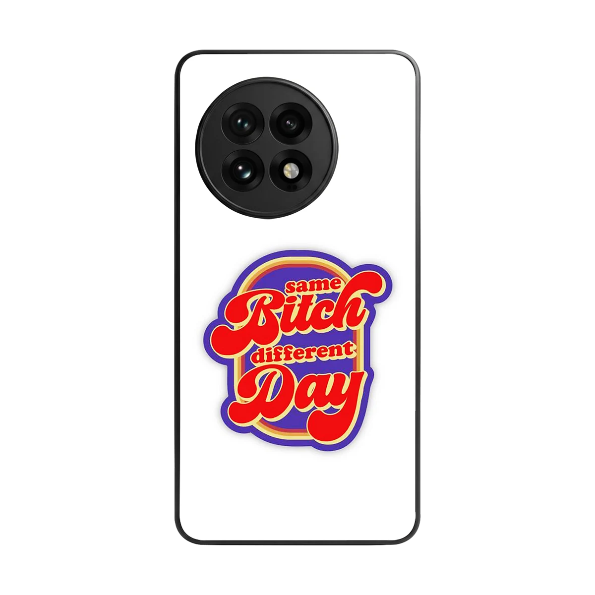 Sassy Mood back phone cover | glass case for oneplus 13r