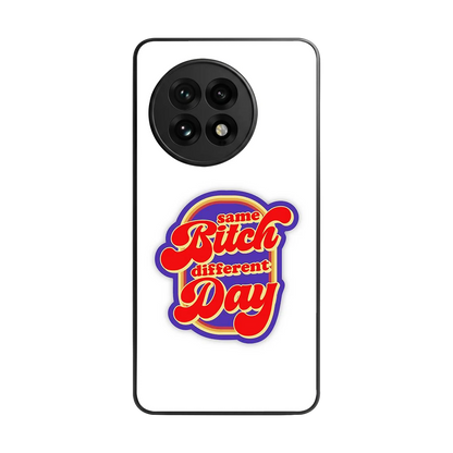 Sassy Mood back phone cover | glass case for oneplus 13r