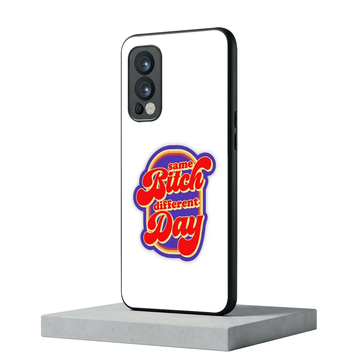 Sassy Mood oneplus nord 2 mobile cover | shockproof glass phone case