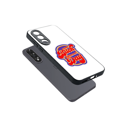 Sassy Mood sleek oneplus nord 5 cover with tempered glass back and TPU edges
