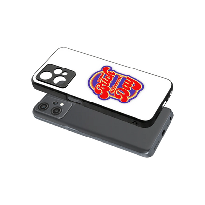 Sassy Mood sleek oneplus nord ce 2 lite cover with tempered glass back and TPU edges