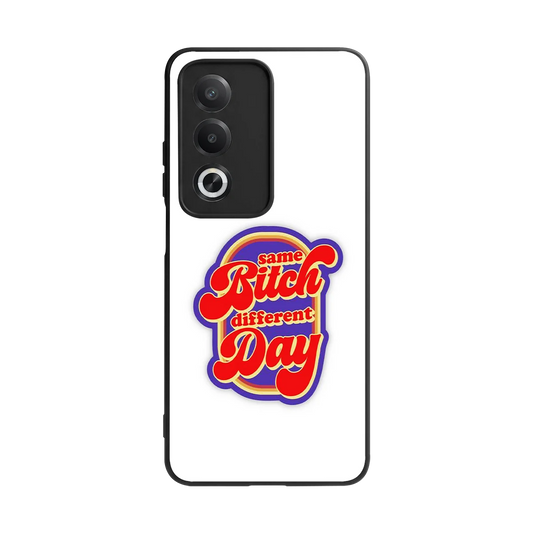 Sassy Mood back phone cover | glass case for oppo a3 pro