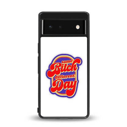 Sassy Mood back phone cover | glass case for google pixel 6