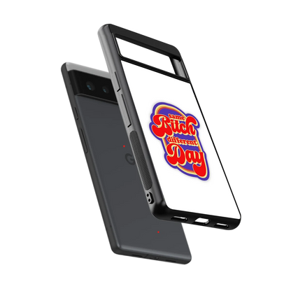 Sassy Mood sleek google pixel 6a cover with tempered glass back and TPU edges