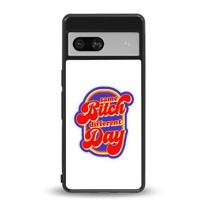 Sassy Mood back phone cover | glass case for google pixel 7a