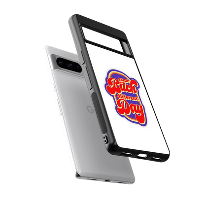 Sassy Mood sleek google pixel 8 pro cover with tempered glass back and TPU edges