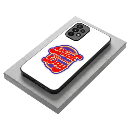Sassy Mood stylish phone case for samsung galaxy a23 | glossy glass and slim fit
