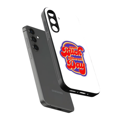 Sassy Mood sleek samsung galaxy a16 5g cover with tempered glass back and TPU edges