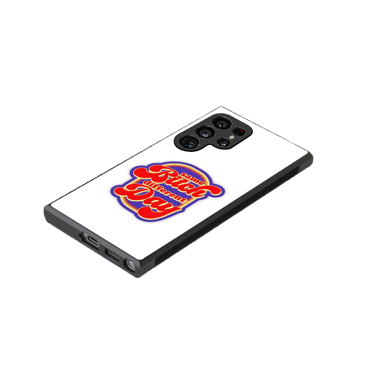 Sassy Mood stylish phone case for samsung galaxy s24 ultra | glossy glass and slim fit