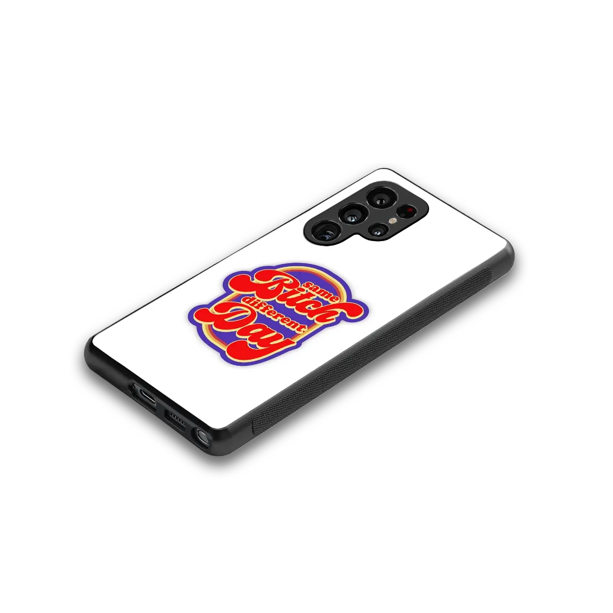 Sassy Mood stylish phone case for samsung galaxy s25 ultra | glossy glass and slim fit