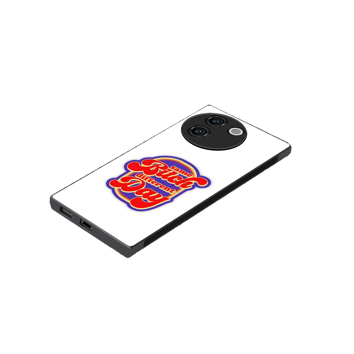 Sassy Mood stylish phone case for vivo v30e | glossy glass and slim fit