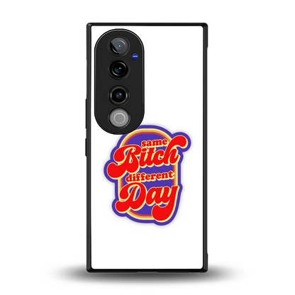 Sassy Mood back phone cover | glass case for vivo v40 pro