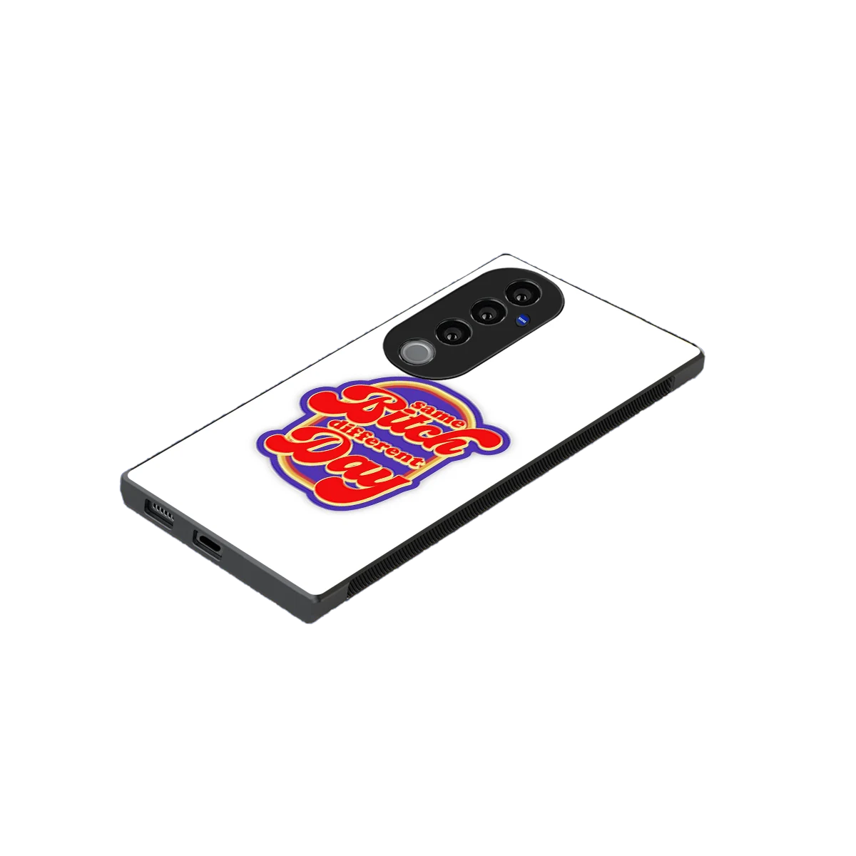 Sassy Mood stylish phone case for vivo v40 pro | glossy glass and slim fit