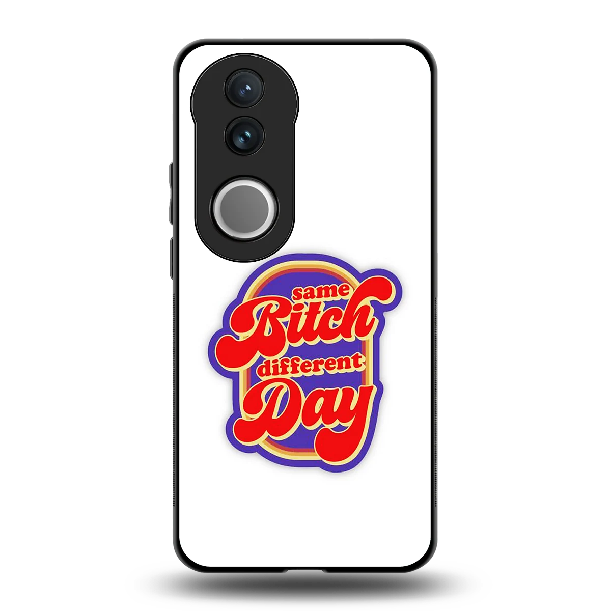 Sassy Mood back phone cover | glass case for vivo v50