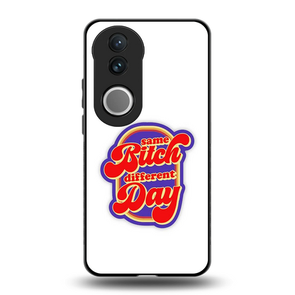 Sassy Mood back phone cover | glass case for vivo v50