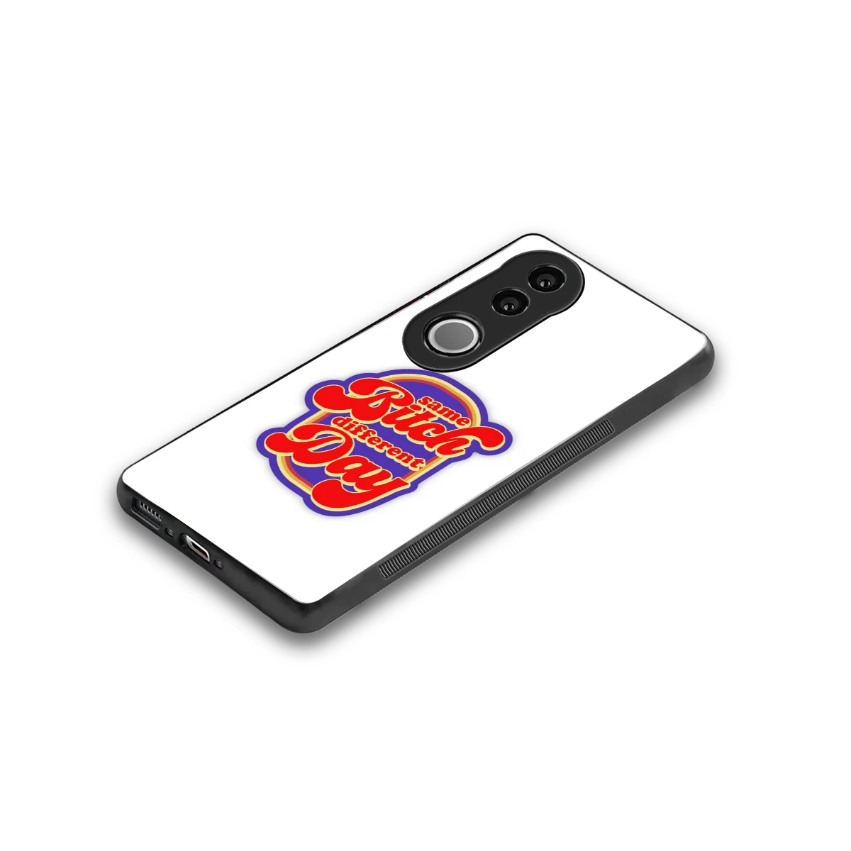 Sassy Mood stylish phone case for vivo v50 | glossy glass and slim fit